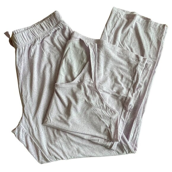 Lake Pajamas *New Condition* DreamModal Ribbon Tank-Long Set in Wildflower Maze
